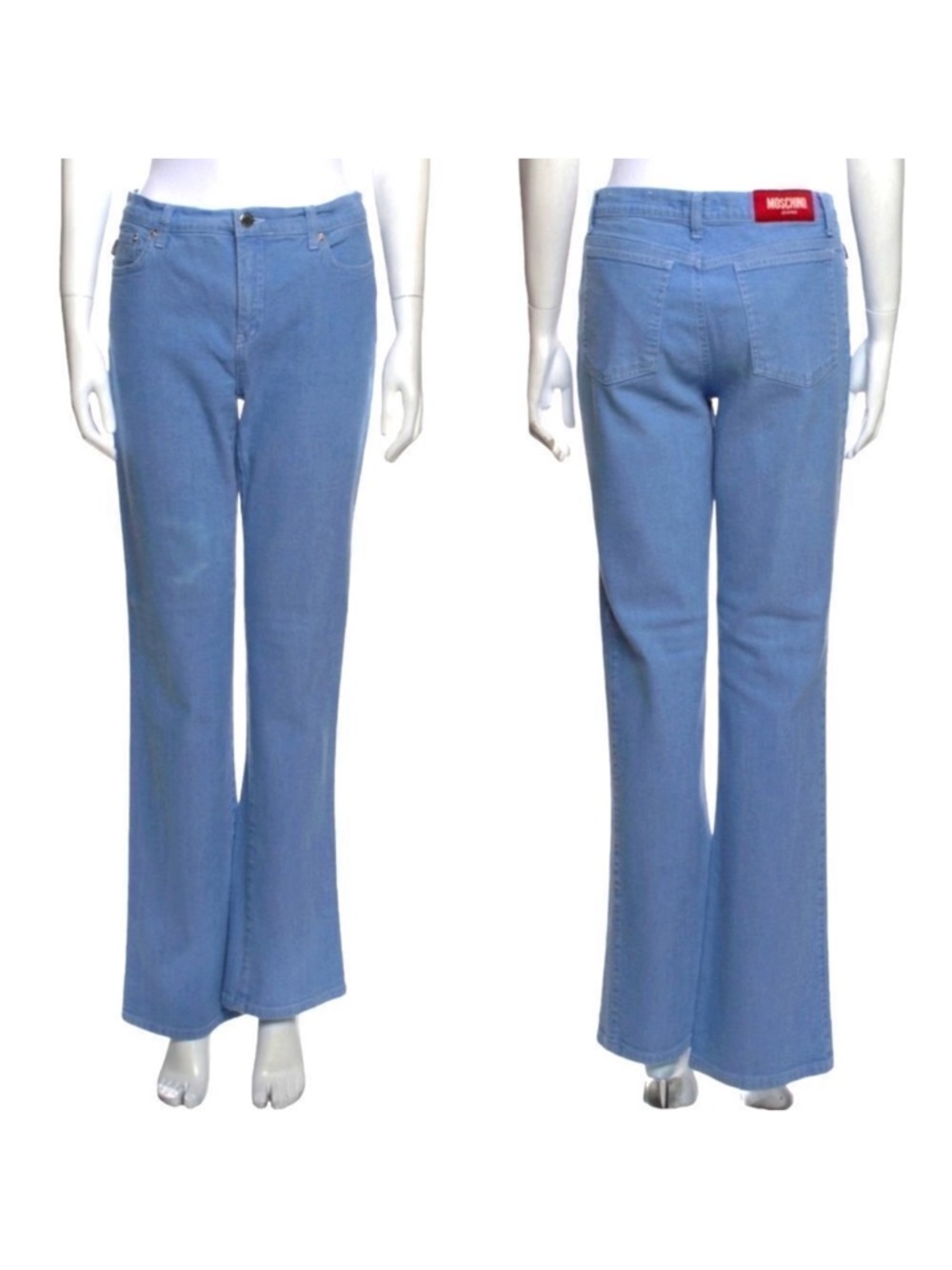 MOSCHINO Wide Leg Jeans 32
